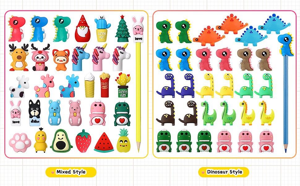 silicone pencil toppers silicone pencil toppers