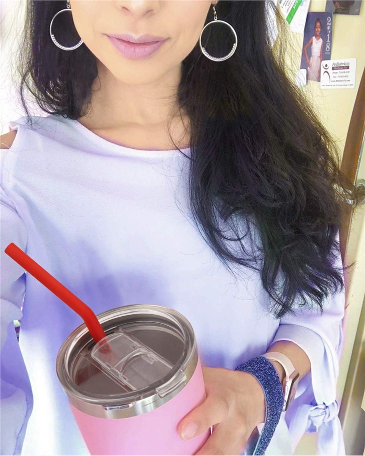 Reusable Silicone Straws