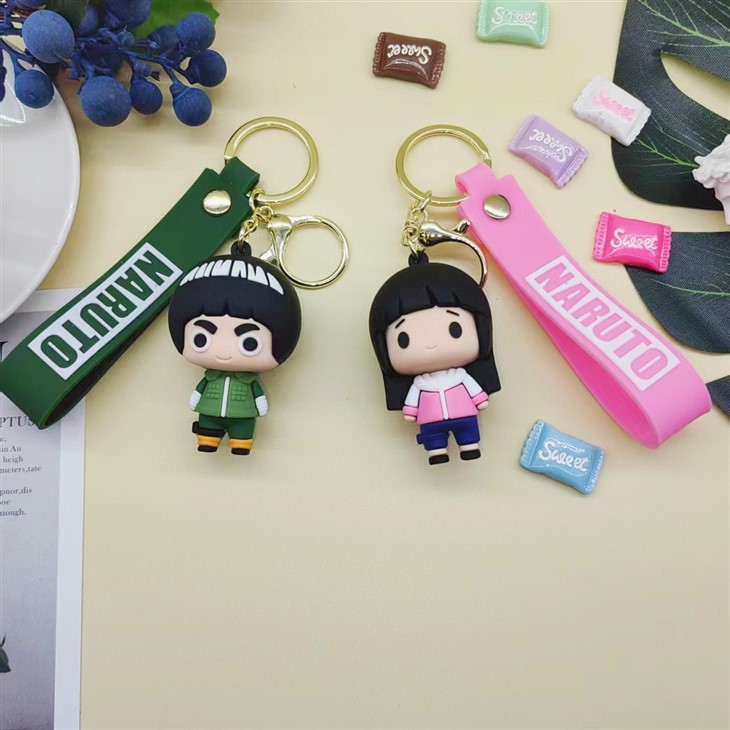 Customized Silicone PVC Naruto Keychain
